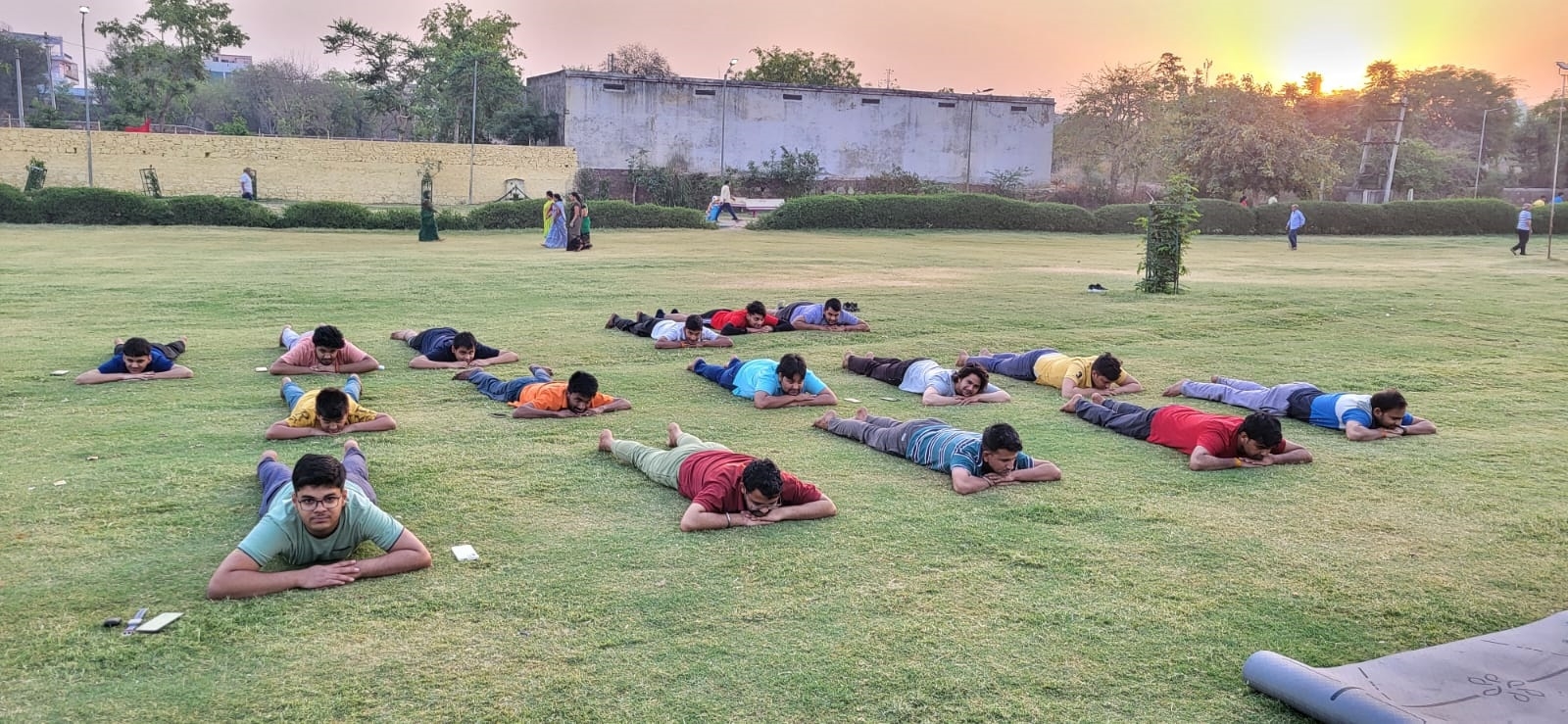International Yoga Day Preparations Underway: Enthusiasm Builds Up in Shahpura