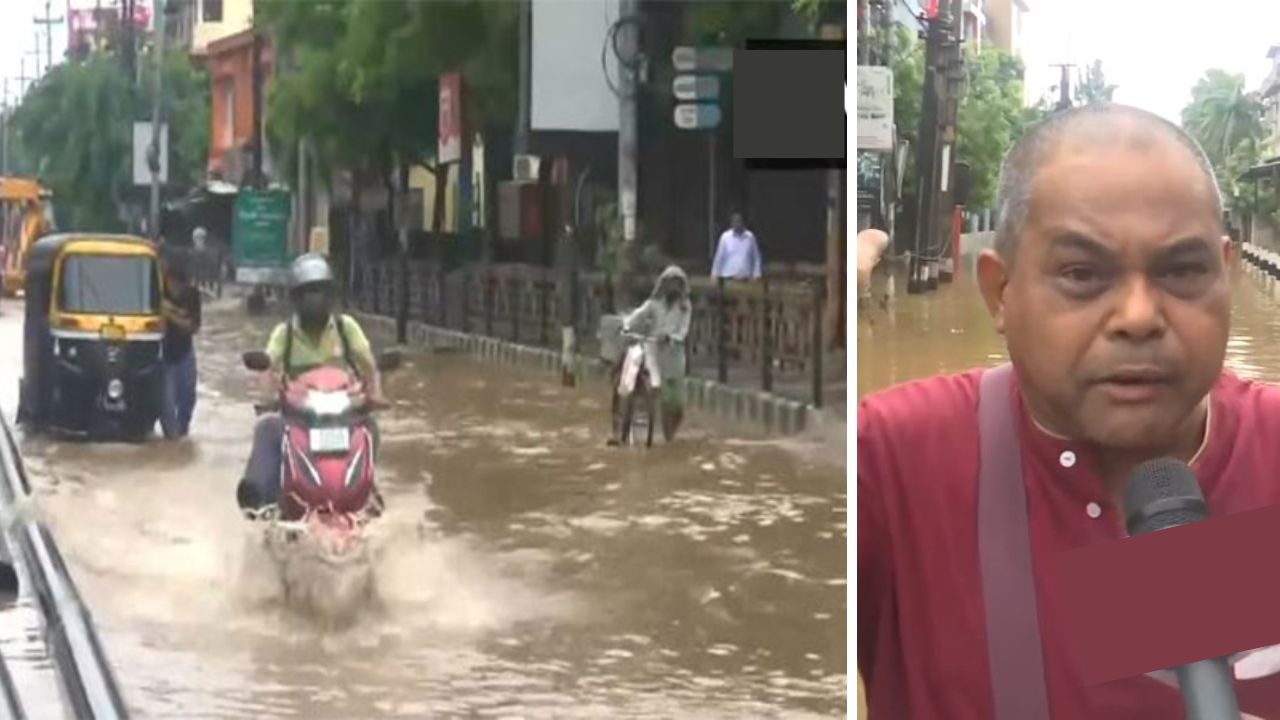 Assam: Heavy rainfall batters Guwahati, normal life disrupted