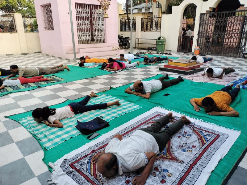 Yoga Practice in Full Swing Ahead of International Yoga Day