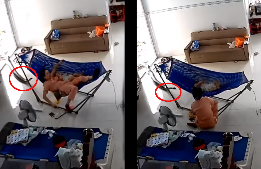 Lurking Danger: Mother, baby, and the intruder