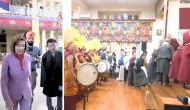 Nancy Pelosi at Dalai Lama Temple to meet Tibetan spiritual leader