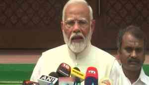 Majority essential to form government, but consensus important to run country: PM Modi