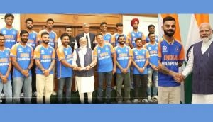 PM Modi meets victorious ICC T20 World Cup team 