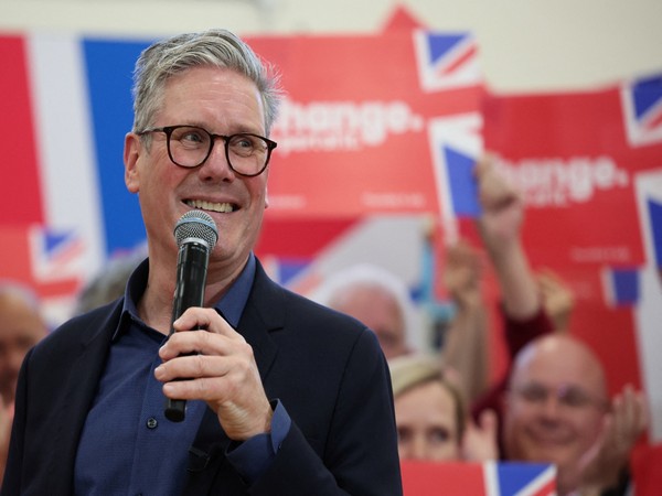 Keir Starmer after exit polls show landslide win for UK's Labour Party