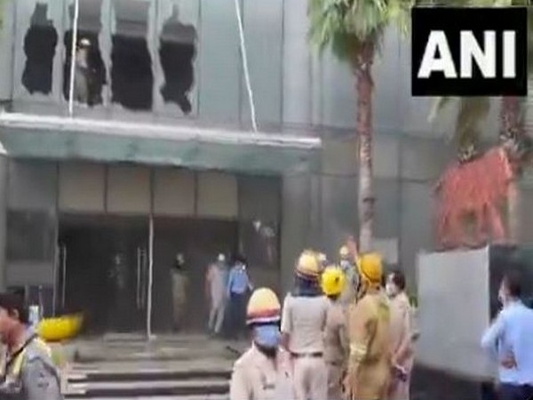 Uttar Pradesh: Fire breaks out at Logix Mall in Noida Sector- 32