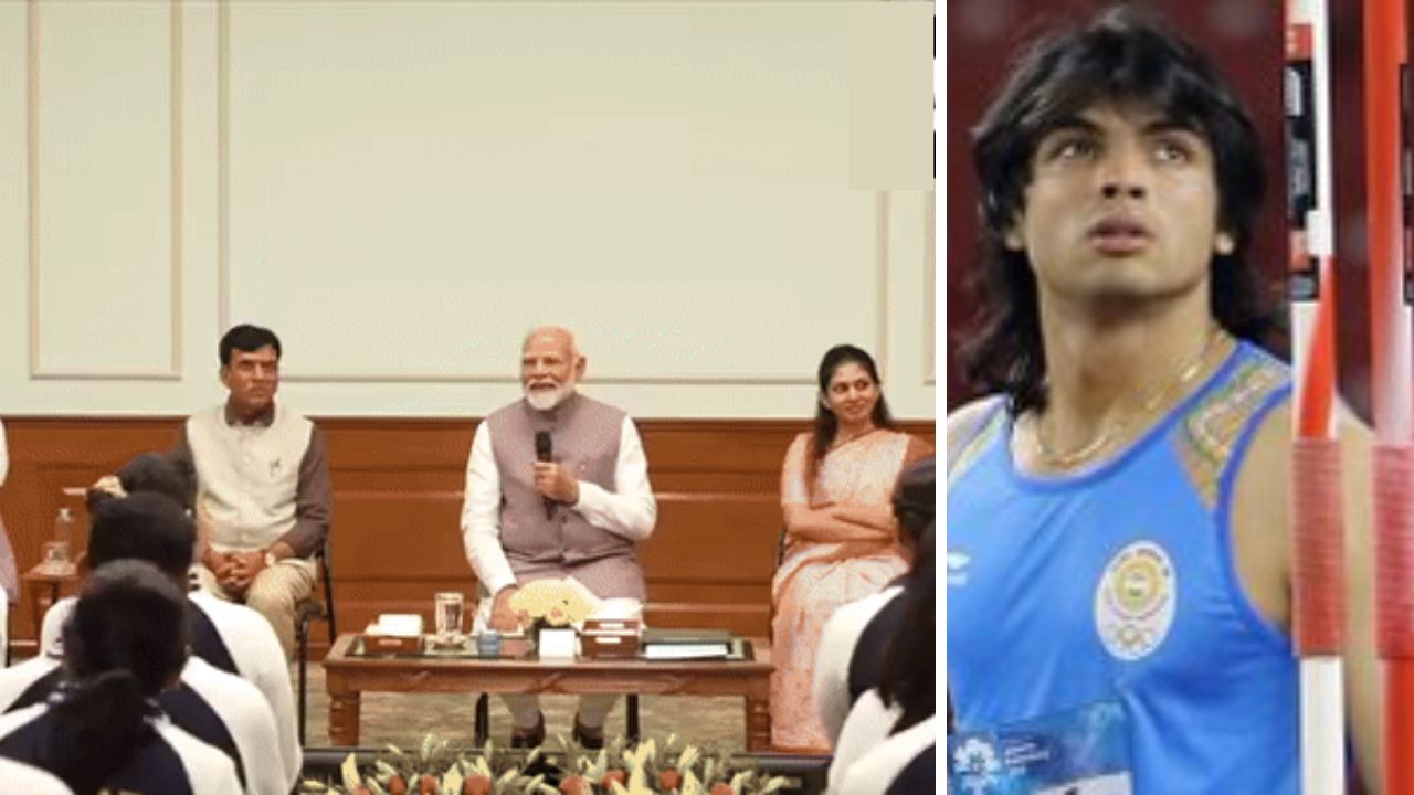 Neeraj Chopra promises PM Modi home-made 