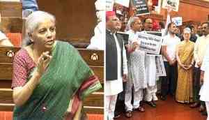 'Outrageous allegations,' says Nirmala Sitharaman as opposition labels budget 'discriminatory'