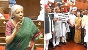 'Outrageous allegations,' says Nirmala Sitharaman as opposition labels budget 'discriminatory'