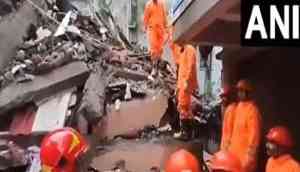 Maharashtra: Three-storey building collapses in Navi Mumbai's Shahbaz village, many feared trapped