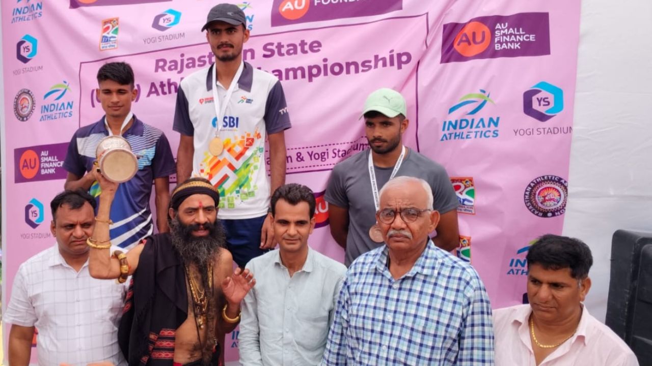 Nagaur District Dominates State-Level Under-23 Athletics Competition, Wins 12 Medals