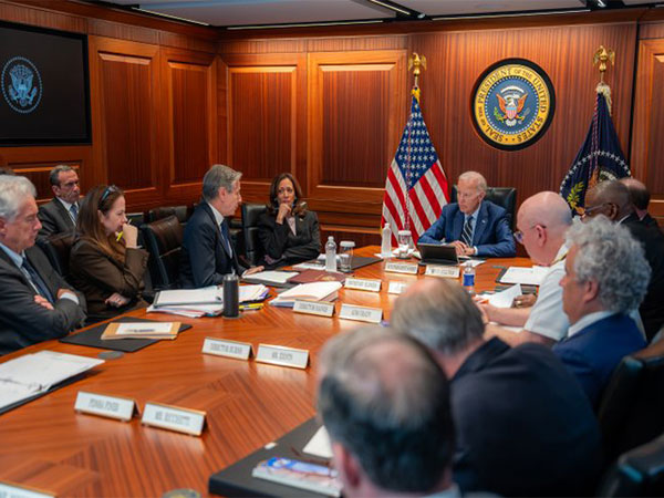 US: Amid West Asia tensions, Biden, Harris receive updates on threats by Iran, its proxies