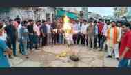 Protest Against Bangladesh Violence: Hindu Organisations Burn Effigy