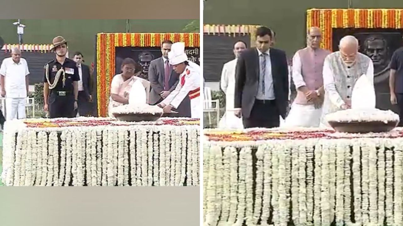 President Murmu, PM Modi lead tributes to Atal Bihari Vajpayee on his death anniversary