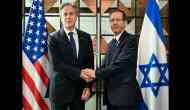 Israel President Herzog meets with US Secretary Blinken