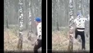 Instant Karma Caught on Camera: Viral Video Shows Hilarious Tree Strike