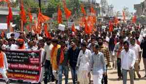 Rajasthan: Protest Rally Against Atrocities on Hindus in Bangladesh