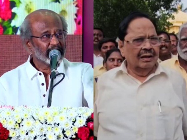 DMK Minister Durai Murugan hits back at Rajinikanth over 'old students' remarks