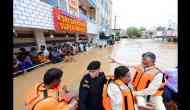 Andhra: CM Chandrababu Naidu visits flood affected areas in Singhnagar