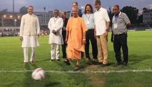 CM Yogi Adityanath to build 18 football stadiums and 827 football grounds in Uttar Pradesh