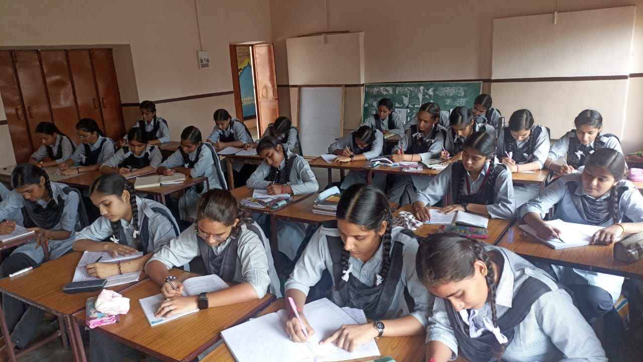 Students showcase their artistic skills ahead of Ganesh Chaturthi