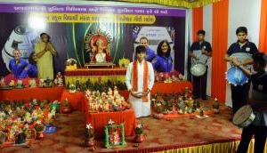 Students Pray for Sunita Williams' Safe Return during Ganesh Festival