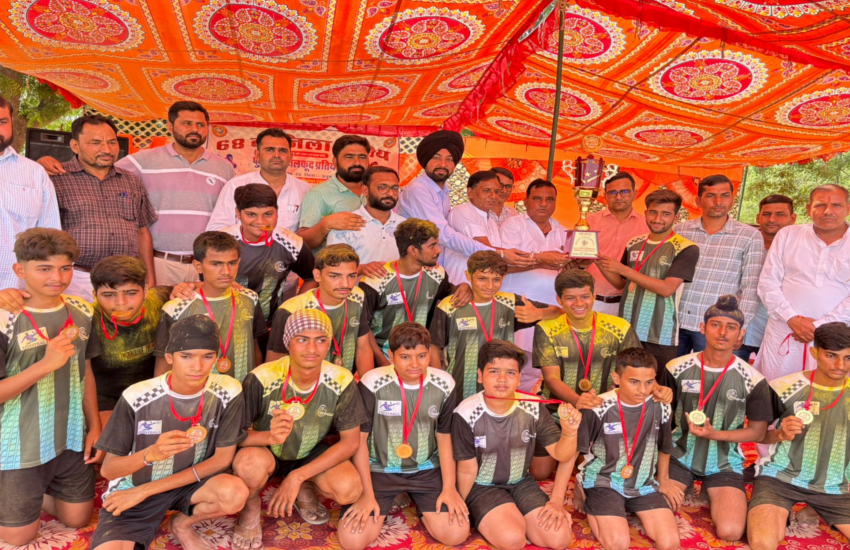 Sri Vijaynagar: Medals and Trophies Light Up Winning Players' Faces