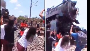 Reel Craze Turns Dangerous: Woman Struck by Train While Chasing Perfect Shot