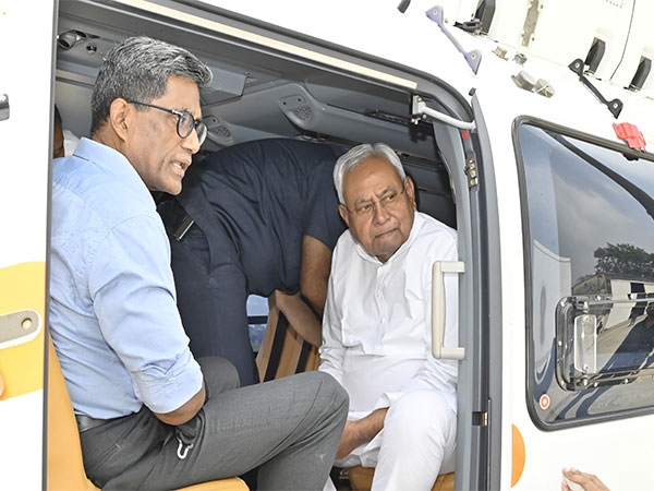 Bihar: CM Nitish Kumar inspects flood-affected areas and relief work