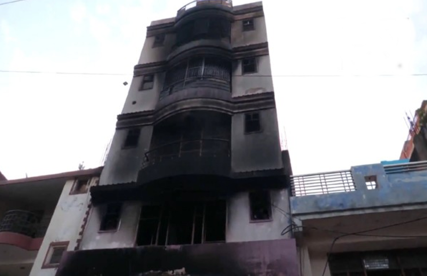 Kanpur fire tragedy: Five of a family die after blaze in six-storey building