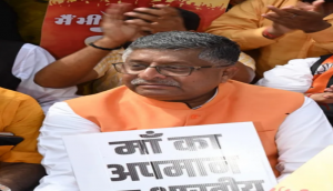 Bihar Bandh: Senior BJP leaders take to streets, Ravi Shankar Prasad targets Rahul Gandhi’s silence