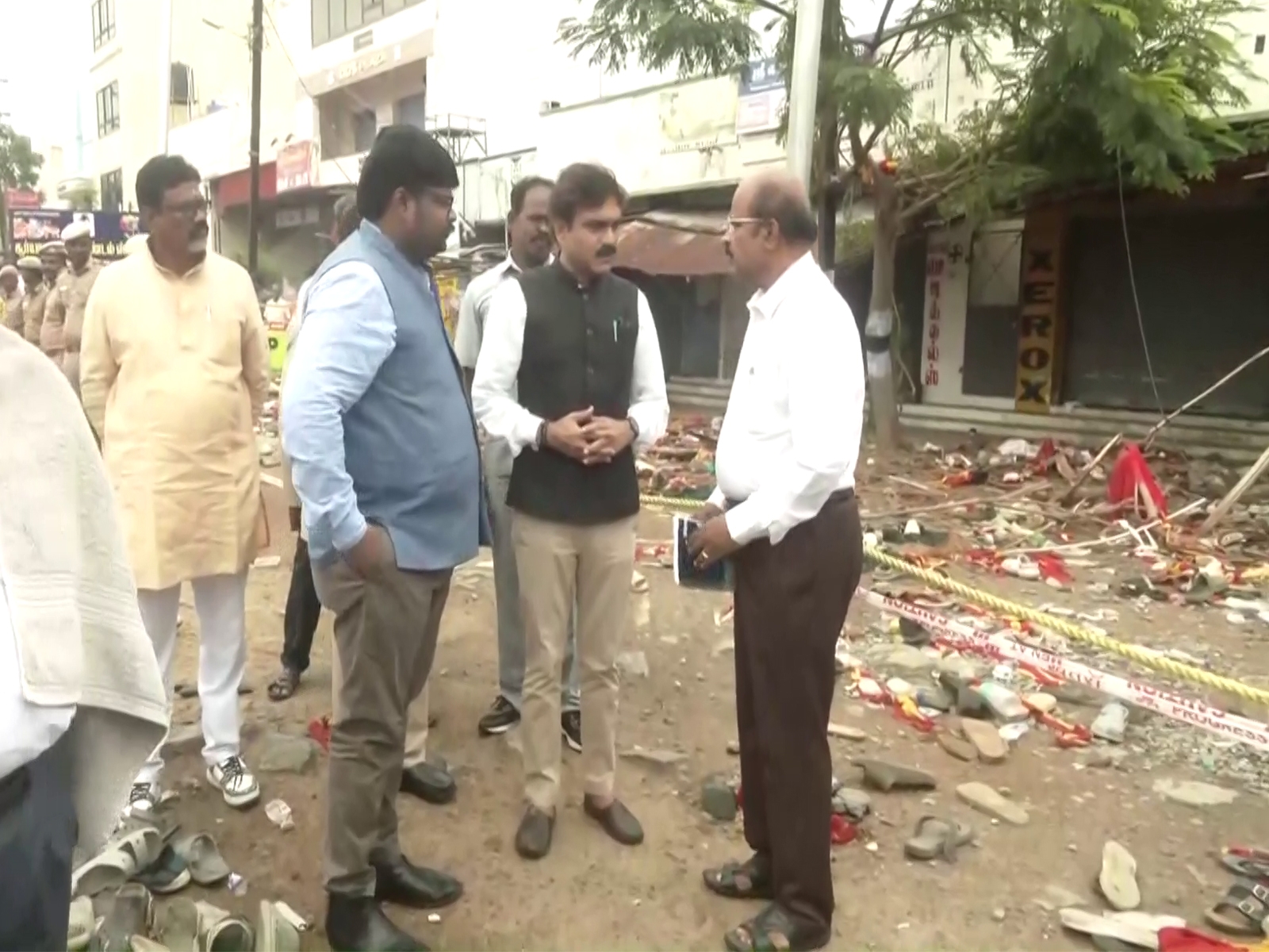 Tamil Nadu: NCSC chief visits Karur stampede site; Madras HC forms SIT