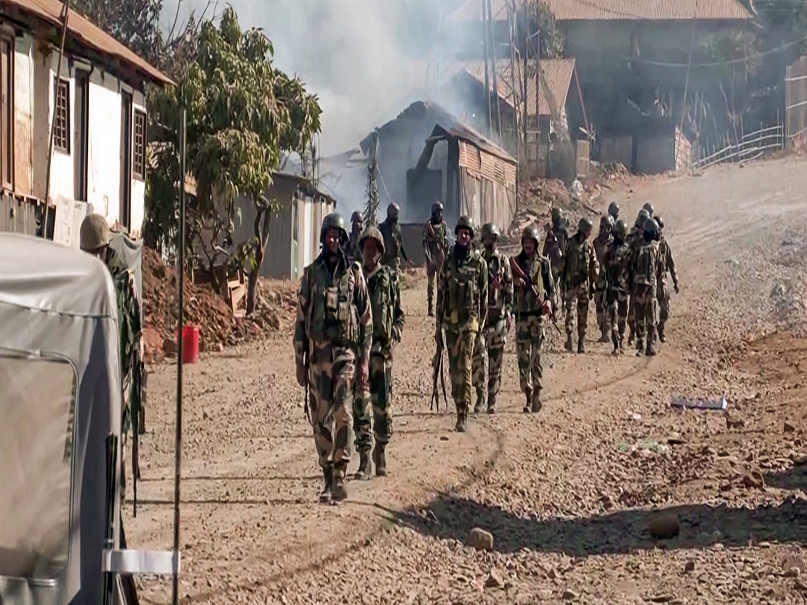 Manipur: Curfew imposed after houses set ablaze in Ukhrul's Litan