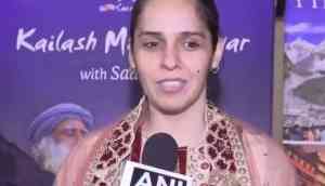 Saina Nehwal honoured with Bhavya Bharat Bhushan Award