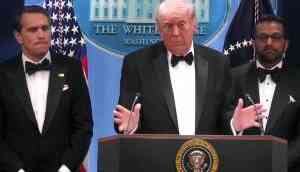 Trump calls WH dinner shooter 'radicalised', 'sick'; praises US Secret Service agents immediate response