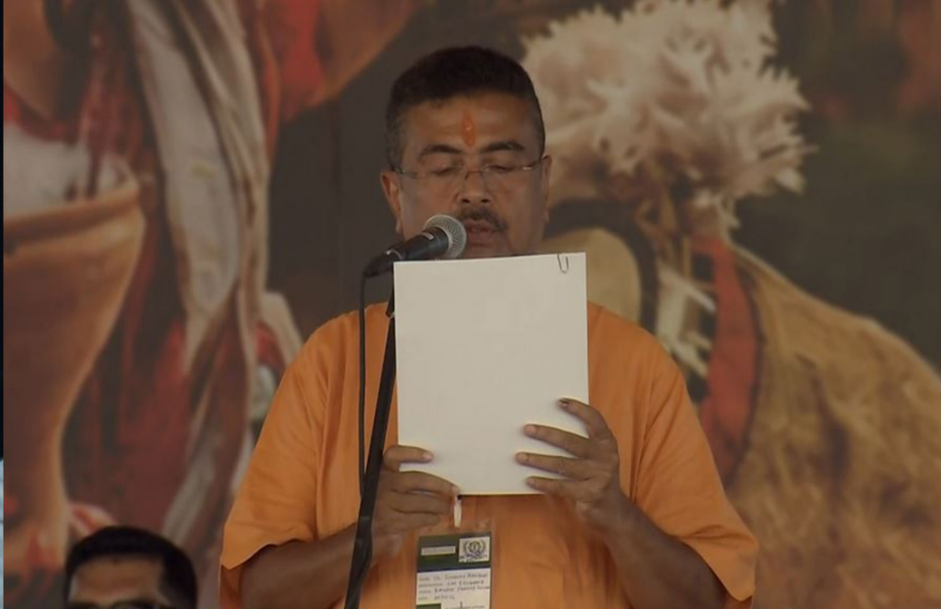 Suvendu Adhikari takes oath as West Bengal's first BJP Chief Minister; PM Modi, Amit Shah, top leaders attend