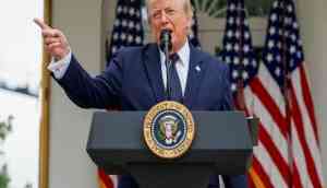 Trump says Gulf nations must pay US for Hormuz security, claims Iran sent 'back to the Stone Ages'