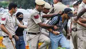 Delhi Police register case over Connaught Place stone pelting; two ACPs injured