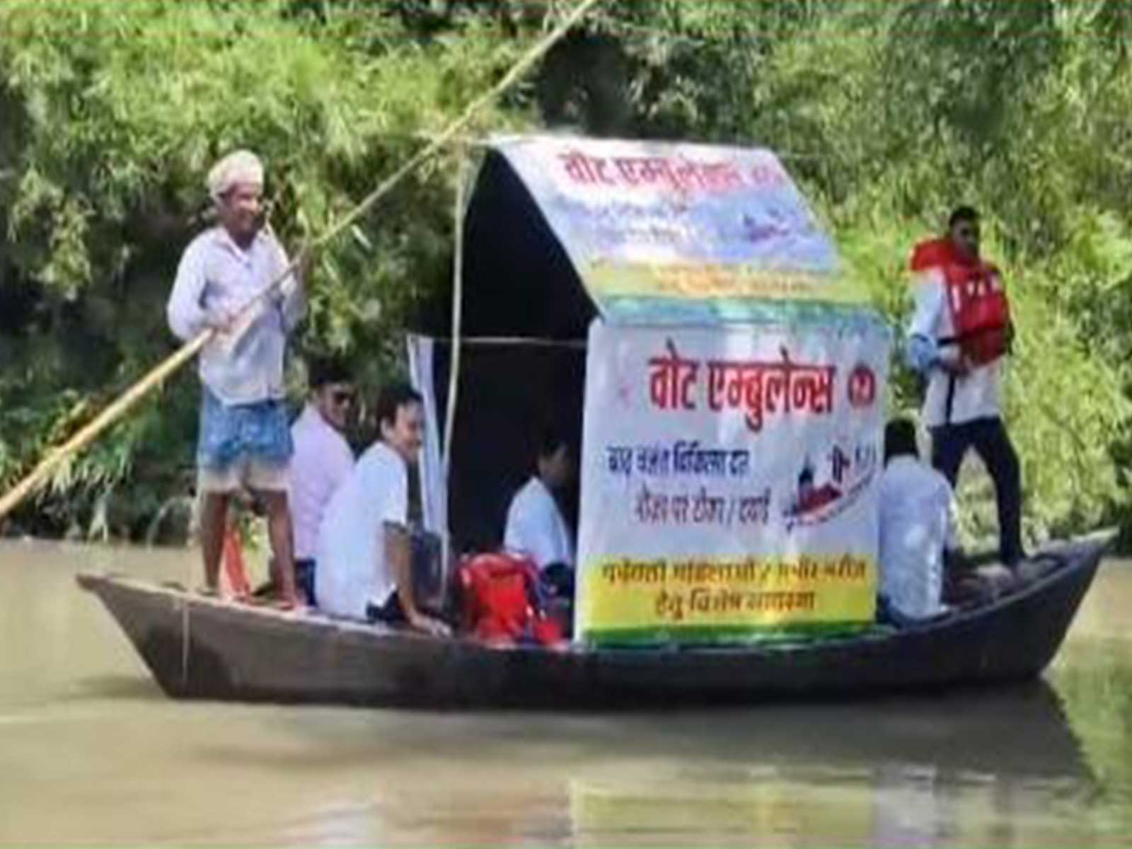 Bihar: Boat ambulances deliver medical aid in flood-hit Katihar