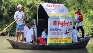 Bihar: Boat ambulances deliver medical aid in flood-hit Katihar