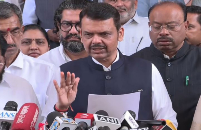 'Want to topple govt, but not through democratic means': Fadnavis targets Opposition on ‘regime change’ remark