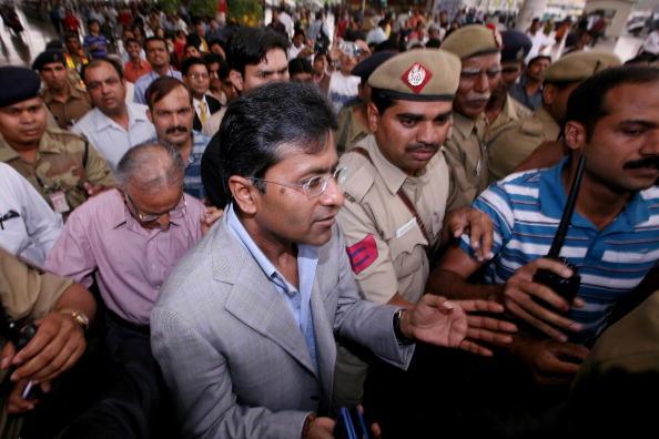 Lalit Modi in Delhi/Getty