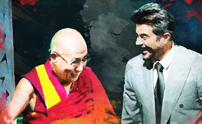 Anil Kapoor with The Dalai Lama