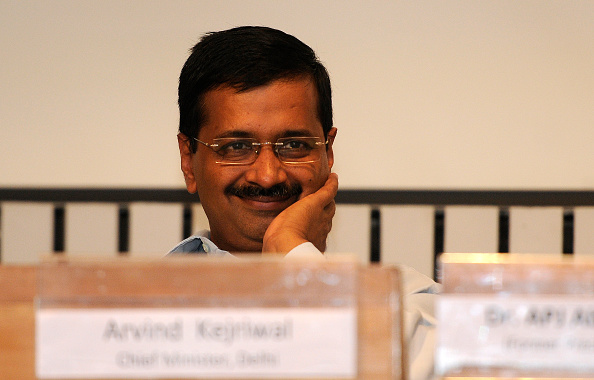 Kejriwal_Sonu Mehta/Hindustan Times via Getty  Images