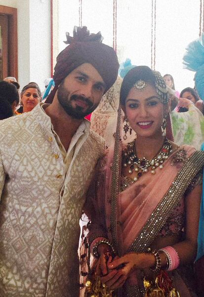 Shahid Kapoor wedding photos