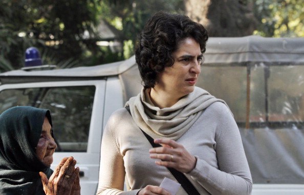 Priyanka Gandhi_Sanjeev Verma/Hindustan Times via Getty Images