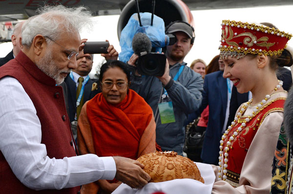 Modi in Russia