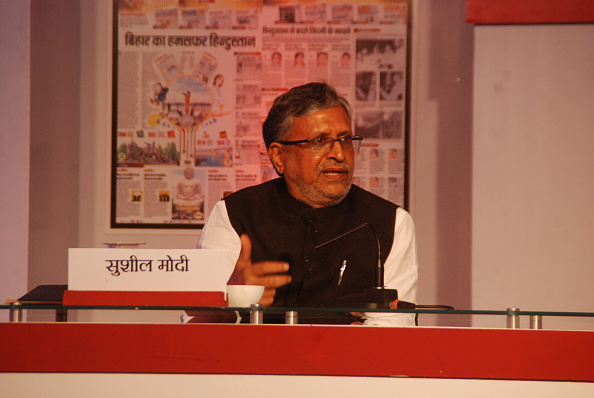 Sushil Modi_Arun Abhi Abhi/Hindustan Times via Getty Images