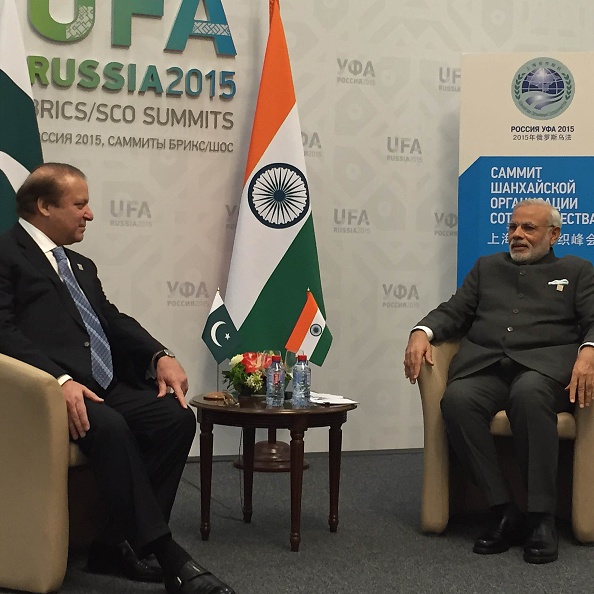 Modi_Sharif_Pakistani Foreign Ministry/Anadolu Agency/Getty Images