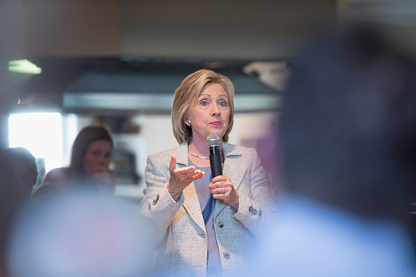 Hillary_Scott Olson/Getty Images
