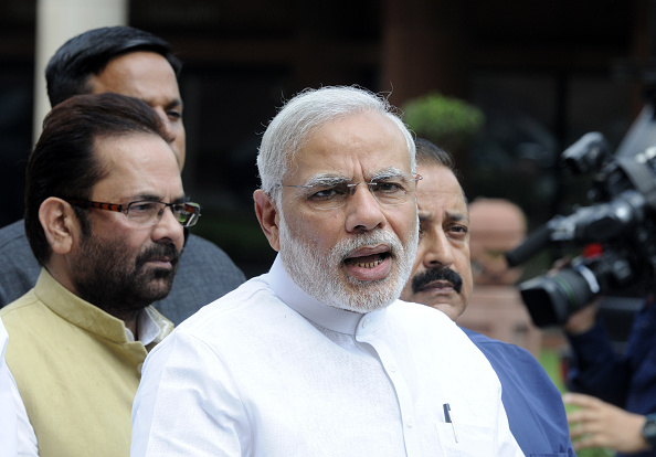 Modi_Sonu Mehta/Hindustan Times/Getty Images